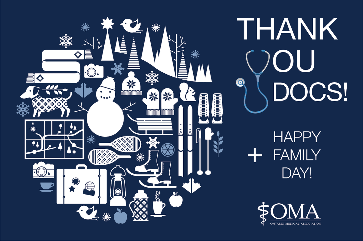 OntariosDoctors's tweet photo. Thank you to all of the hardworking doctors who are missing time with their own families to care for patients today. https://t.co/CnNaLtiCw2