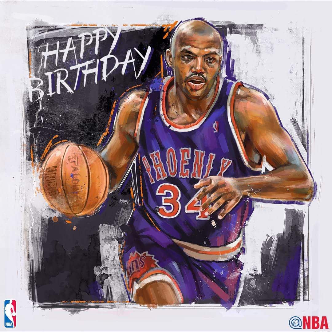 Sir Charles\da 54 ya  na bast .Happy Birthday Charles Barkley 