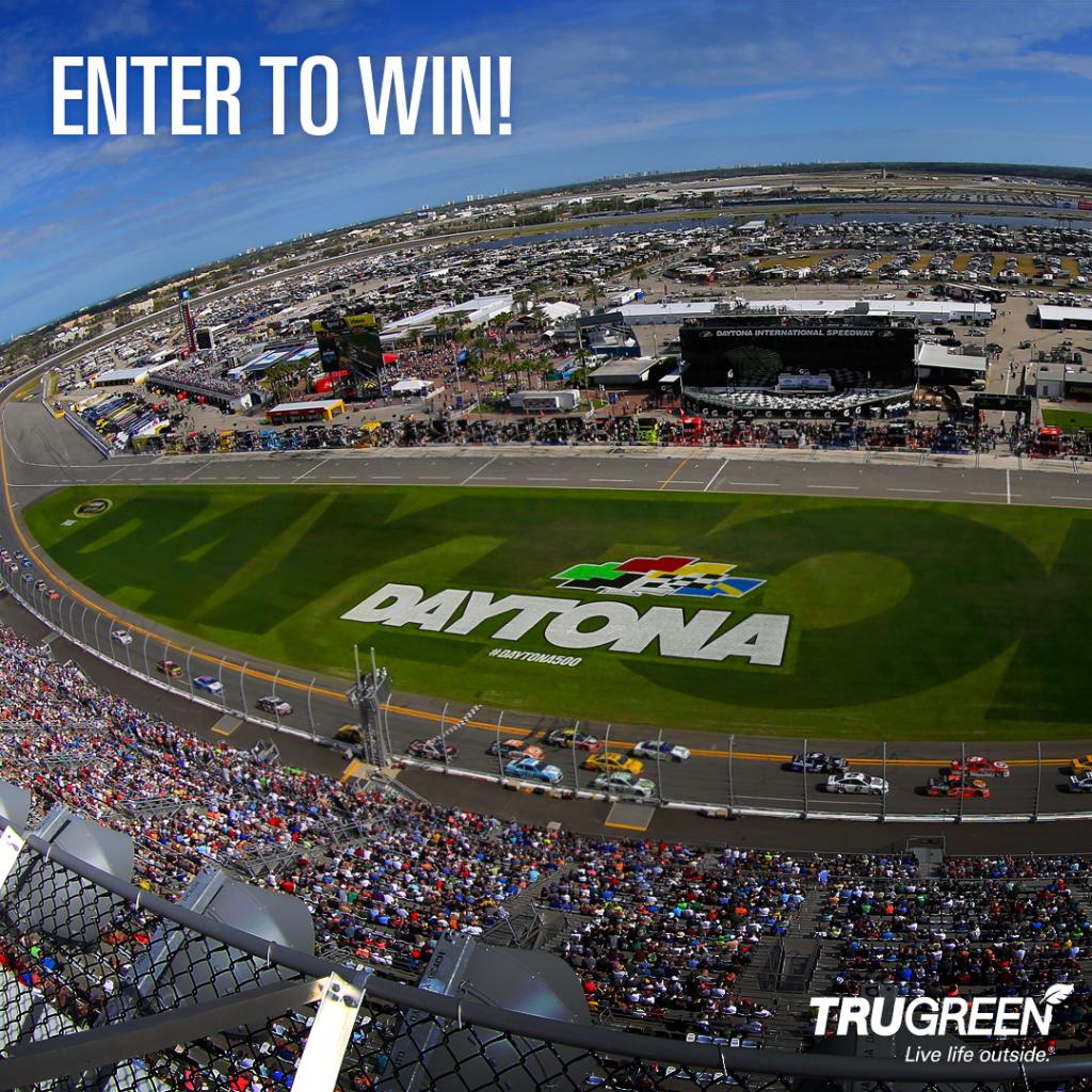 Want a front row seat at the "World Center of Racing"? Enter #TailgateWithTruGreen to join us at #Daytona500 2018: trugreen.com/tailgatewithtr…