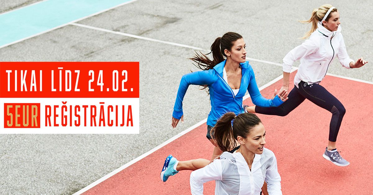 Sievietēm ir spēks! Pievienojies un pierādi sev, ka tev tas ir pa spēkam. buff.ly/2lBOU7g #sieviesuskrejiens