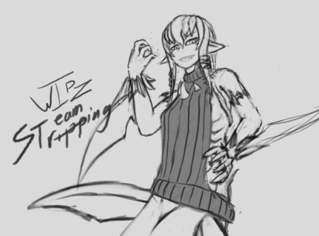 PlayfullStick's tweet photo. https://t.co/ytF4vpF8VH
#MGE #monstergirlencyclopedia #Mershark #openbacksweater Aint used a tablet in a week so sketching is a lil shit https://t.co/Tfhpk4mnxO