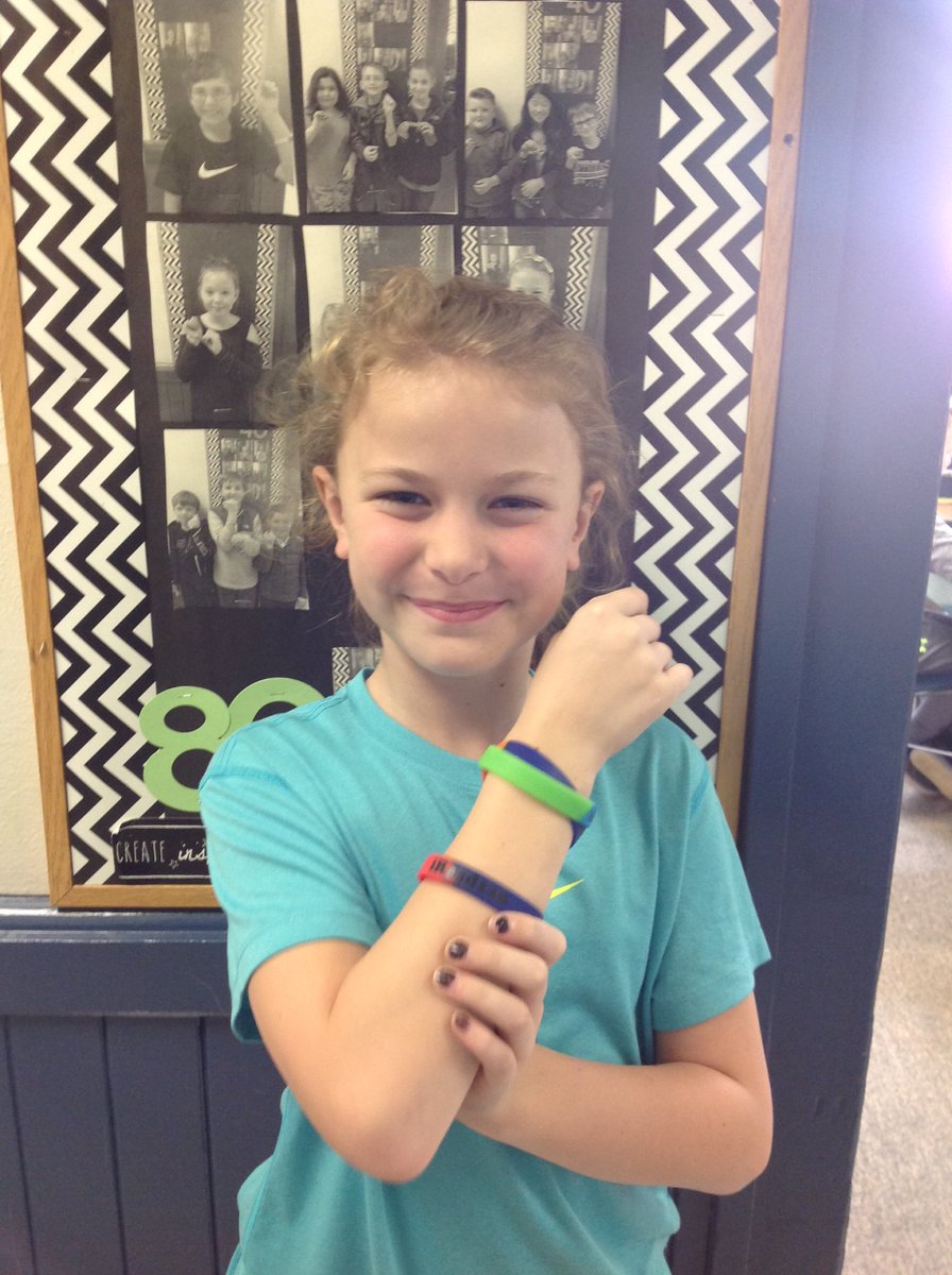 This girl has been working so hard! Our first fourth grader to earn her iRead120 bracelet this year! <a href="/BostianES/">Bostian Elementary</a>