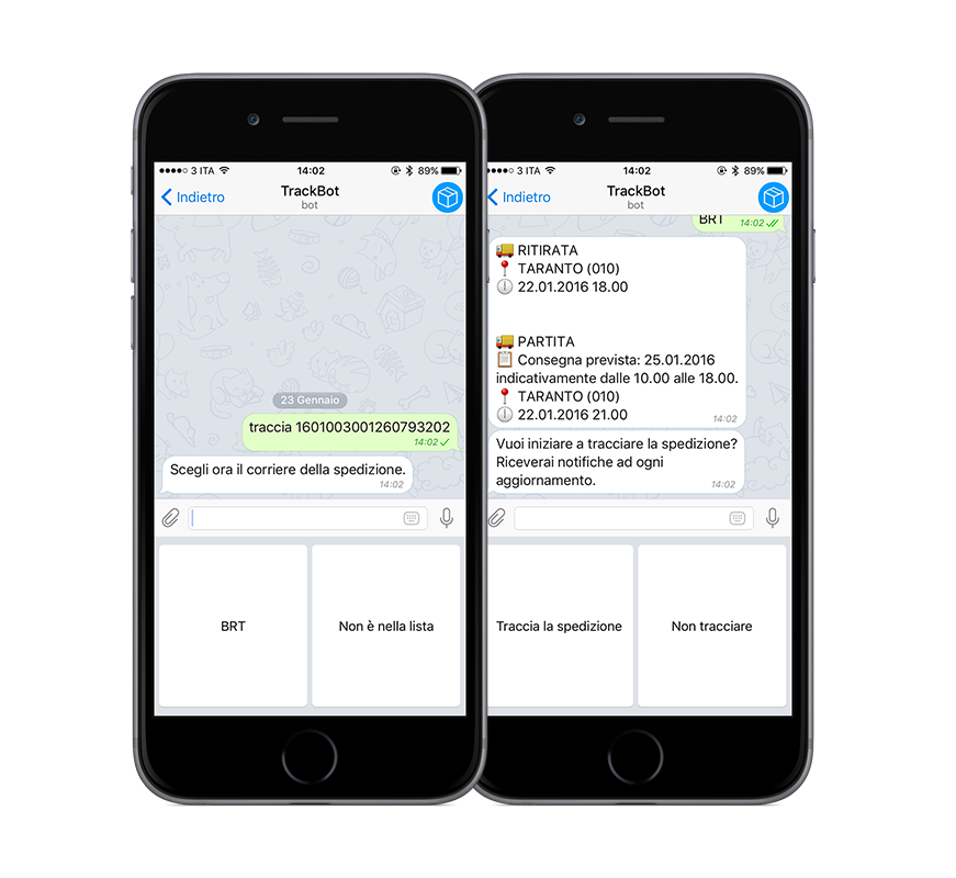 PriceTrackBot's tweet image. Ti piace PriceTrackBot? Prova anche @TrackBotIT, per tenere traccia di tutte le tue spedizioni!