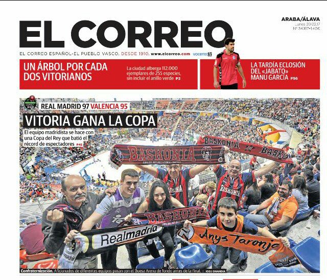 eztibalitz7's tweet photo. Ànim al @valenciabasket y su aficionado txiki, que se quedó con nuestros corazones baskonistas y el del madridista @Edu_Rodriguez8 https://t.co/IEbKB0zcnb