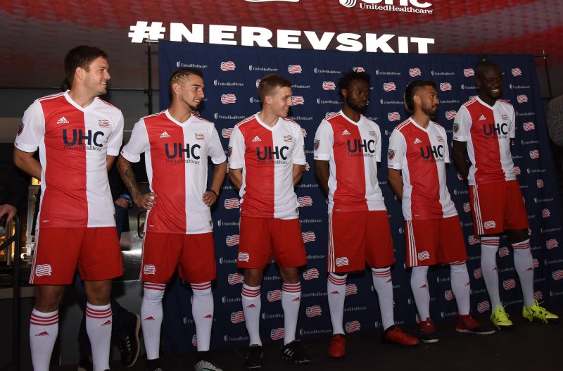 RIMonthly's tweet photo. The newest uniform of the @NERevolution channels the unwavering patriotism of New England. #NERevsKit https://t.co/iuKxqNVxJB https://t.co/GilC4jIyuC