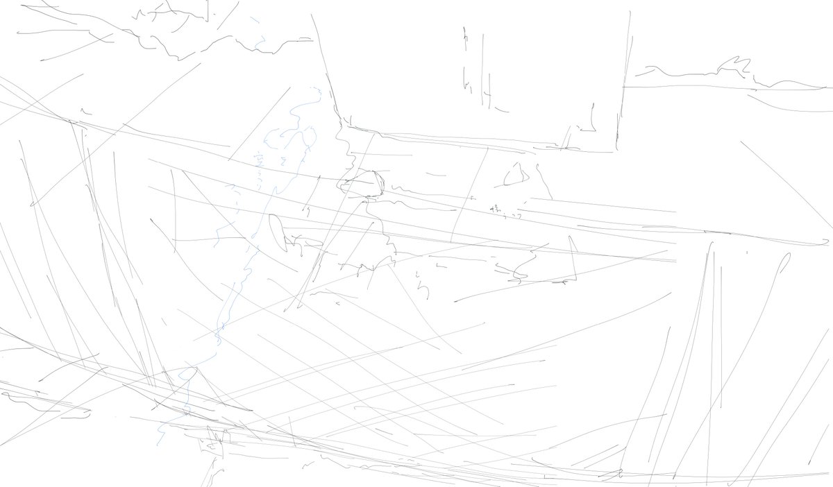 2ヶ月くらい停滞してた短編の絵コンテがバンバカ進み始めた。いまやめたら出てこなくなる気がして止めるにやめられない。 