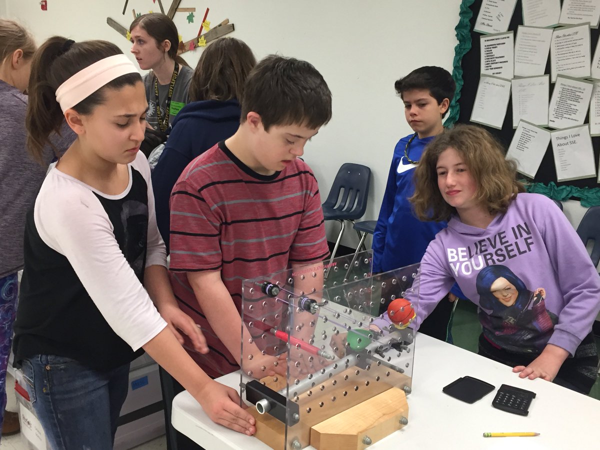 clyonsld's tweet photo. SSE students got to have a science lesson usiing Catapults from Perot visit to campus. #bettertogether #LDISDFALCONS #LakeDallasISD https://t.co/XlmOd7omvb