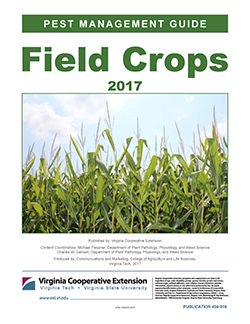 VAExtensionPubs's tweet photo. The "Pest Management Guide: Field Crops, 2017" is now available. https://t.co/cXzFoFUwPF #fieldcrops #pestmanagement #crops https://t.co/pzOdsaJ97O