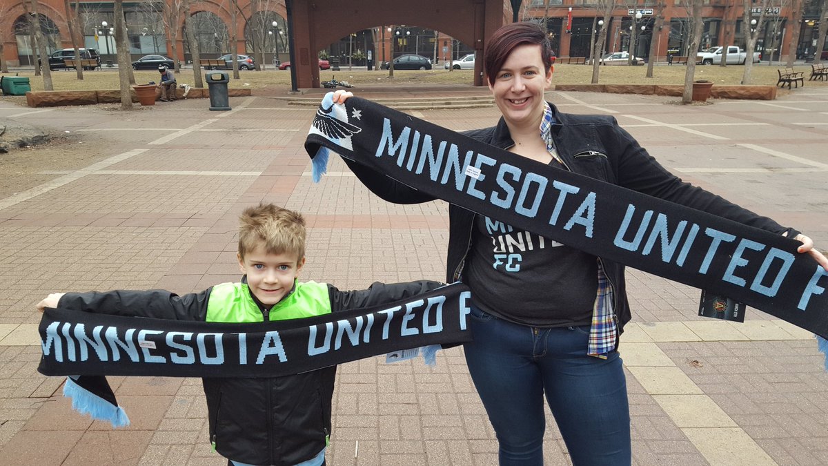 MaggiHeyer's tweet photo. We just made it! Counting the days to the opener! #MNUFC17 #coyl code:ki3z https://t.co/W9oAvCsAJH
