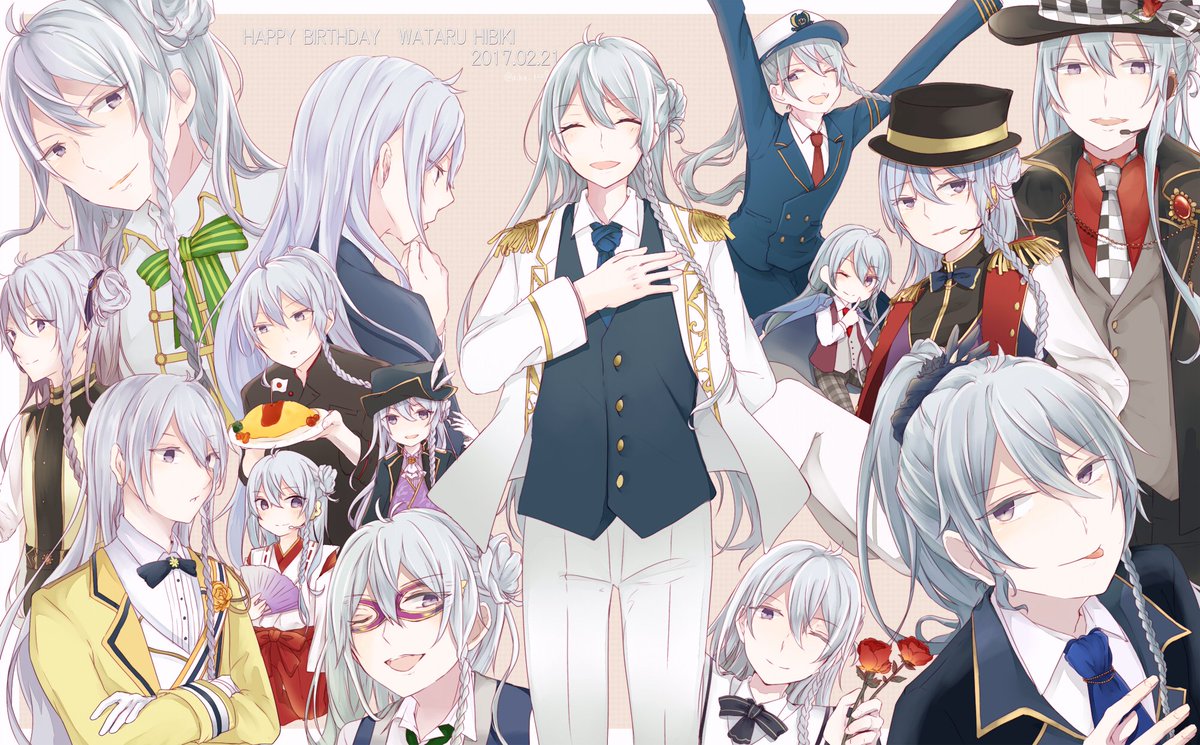あんスタ　日々樹　渉　台湾　アクリル　ボード　アクスタ 鬼龍紅郎 ハンディファン あんスタ アクリルシャドーボックス