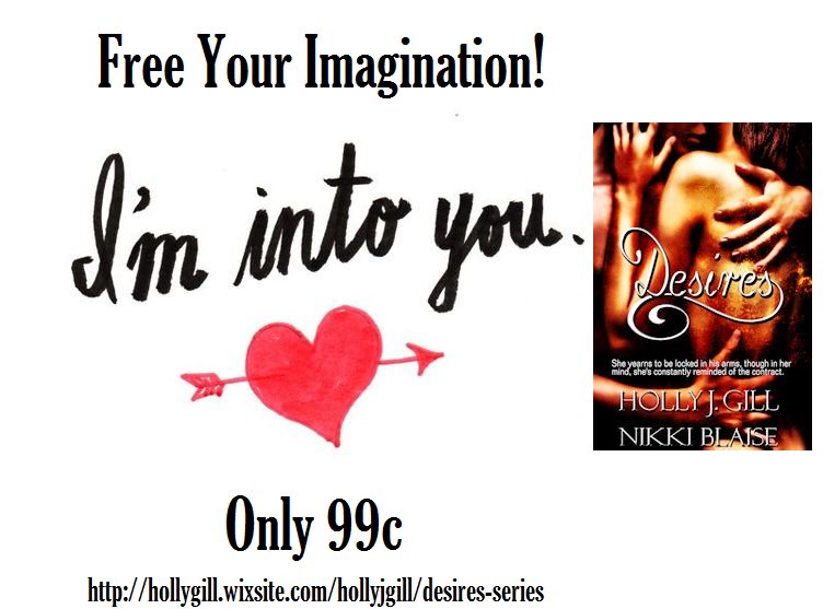 HollyJGill's tweet image. Step inside Desires! 
Explore your erotic side! 
Desires series BK 1 only #99c
#erotica #romance #ASMSG  
myBook.to/Desires