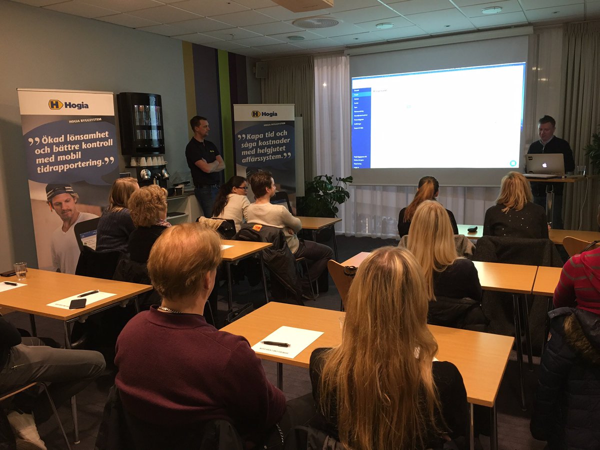 GoTeamhub's tweet photo. Kundträff i Stockholm tillsammans med @hogiagroup där vi visar upp kompletta flöden med våra system. #bygg #startup #contech https://t.co/V5K16EeG2L