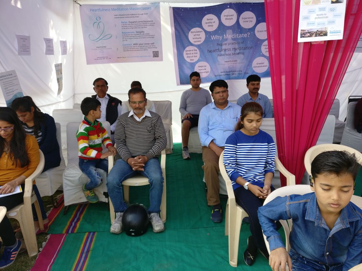 Heartful_Raah's tweet photo. Heartfulness@Happy Streets, Noida: The road belongs to you. #heartfulness @kamleshdaaji @heartful_ness https://t.co/HeWDCkFTEs