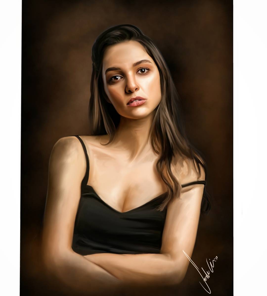 Paintingartt's tweet photo. @colbaydamla #art #içerde #icerdeyiz #show #showtv #çizim #drawing #draw #paint #istanbul #türkiye#çizim #sanat #DamlaColbay #ünlüler #love https://t.co/MtC9uEnj1Q