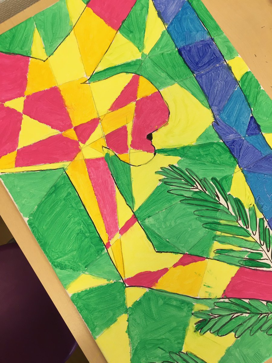 art4creativity1's tweet photo. Project One: Animals in Action. Waiting for the final details tomorrow! Well done girls! #art4creativity https://t.co/HuCWyTBy2M