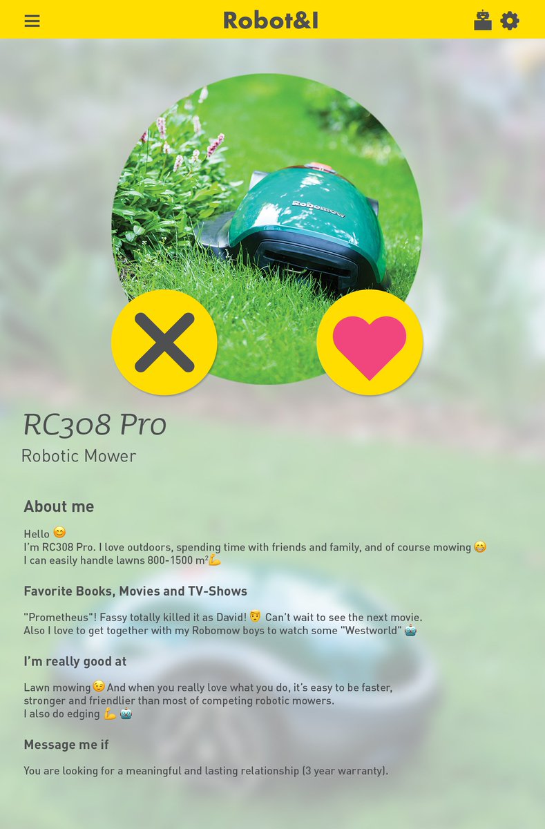 Looking for my human and a forever home+lawn. #robomow #foreverhome #mowmelikeyoudo #iliketomowitmowit #Robotics robomow.com/en-GB/platform…