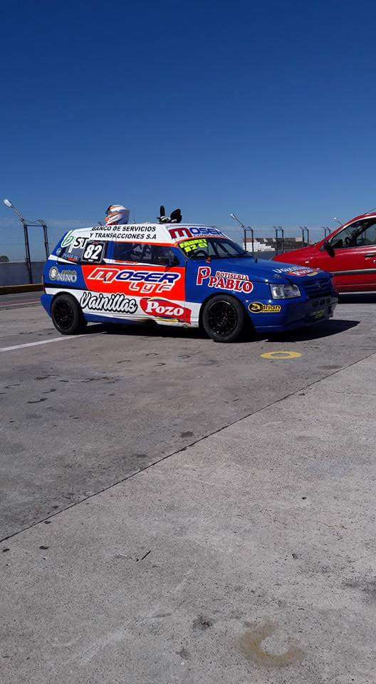TurismoPista's tweet photo. #TurismoPista El piloto de Benito Juarez, Franco Fauret, probó su Fiat Uno en Olavarría y dejó todo listo para la primera fecha del año https://t.co/aJqP6jMYDI