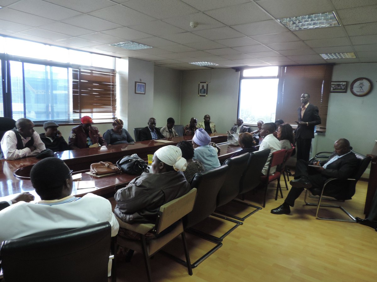 KenyaCopyright's tweet photo. Musicians' representatives who came to @KenyaCopyright offices to thank the board for declining to renew MCSK licence#Copyrightisprotection. https://t.co/IQFNxYuoh4