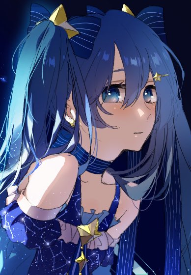 初音ミク ,雪ミク 「2017年お初ミクちゃん!
お顔可愛く描けました?? 」|ぺっちーのイラスト