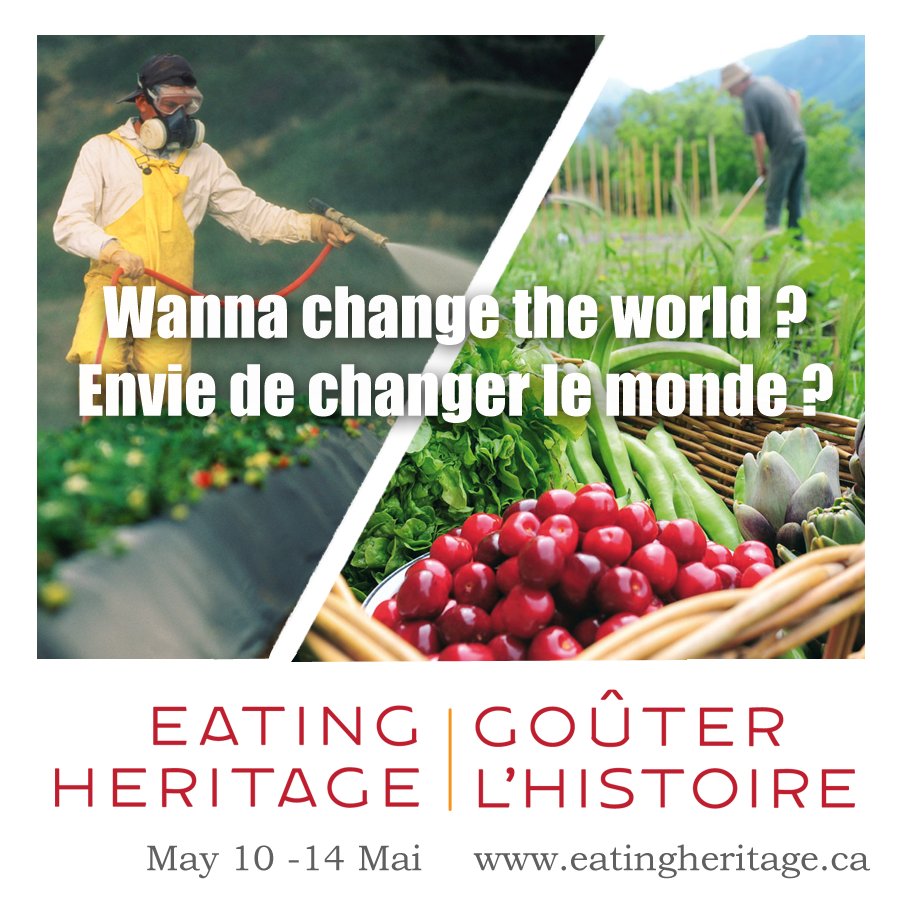 It's time to change!
#SlowFood #eatlocal #organic #HealthyFood #eatclean #farmersmarket #farmers #ecology #environment #Canada #sustainable