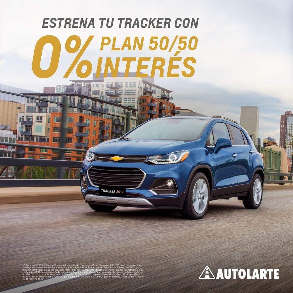 El camino se recorre mejor en una #Tracker. Cómprala hoy con el plan 50/50 0% interés - bit.ly/chevrolet-trac…