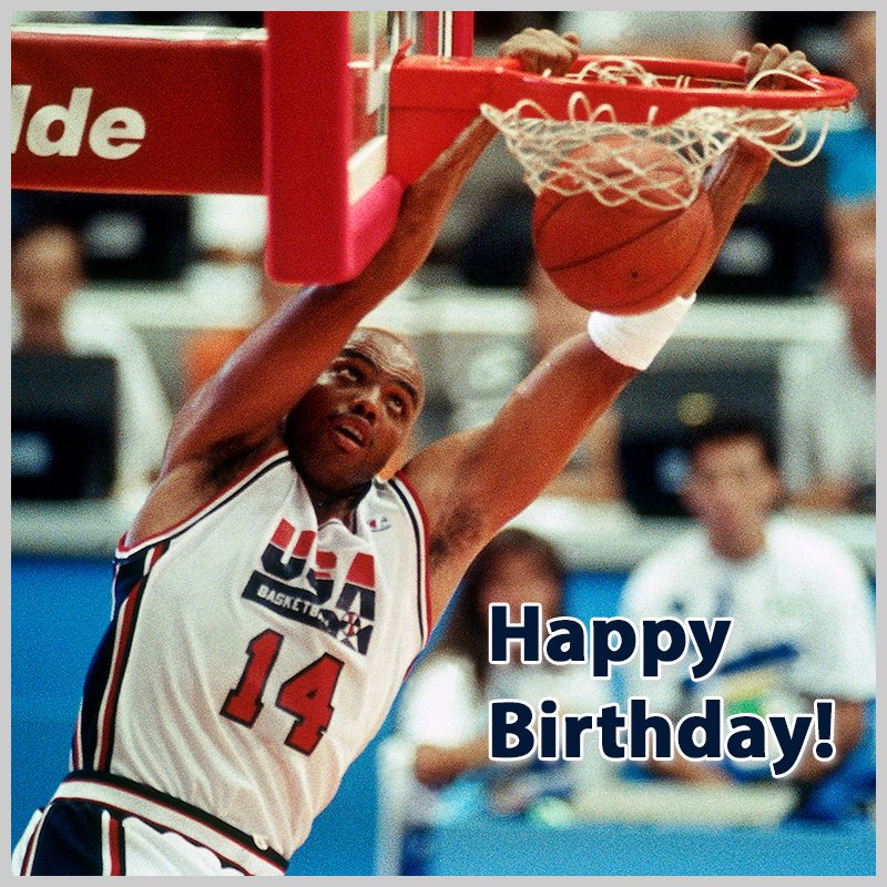 Wishing Charles Barkley a very happy birthday!   