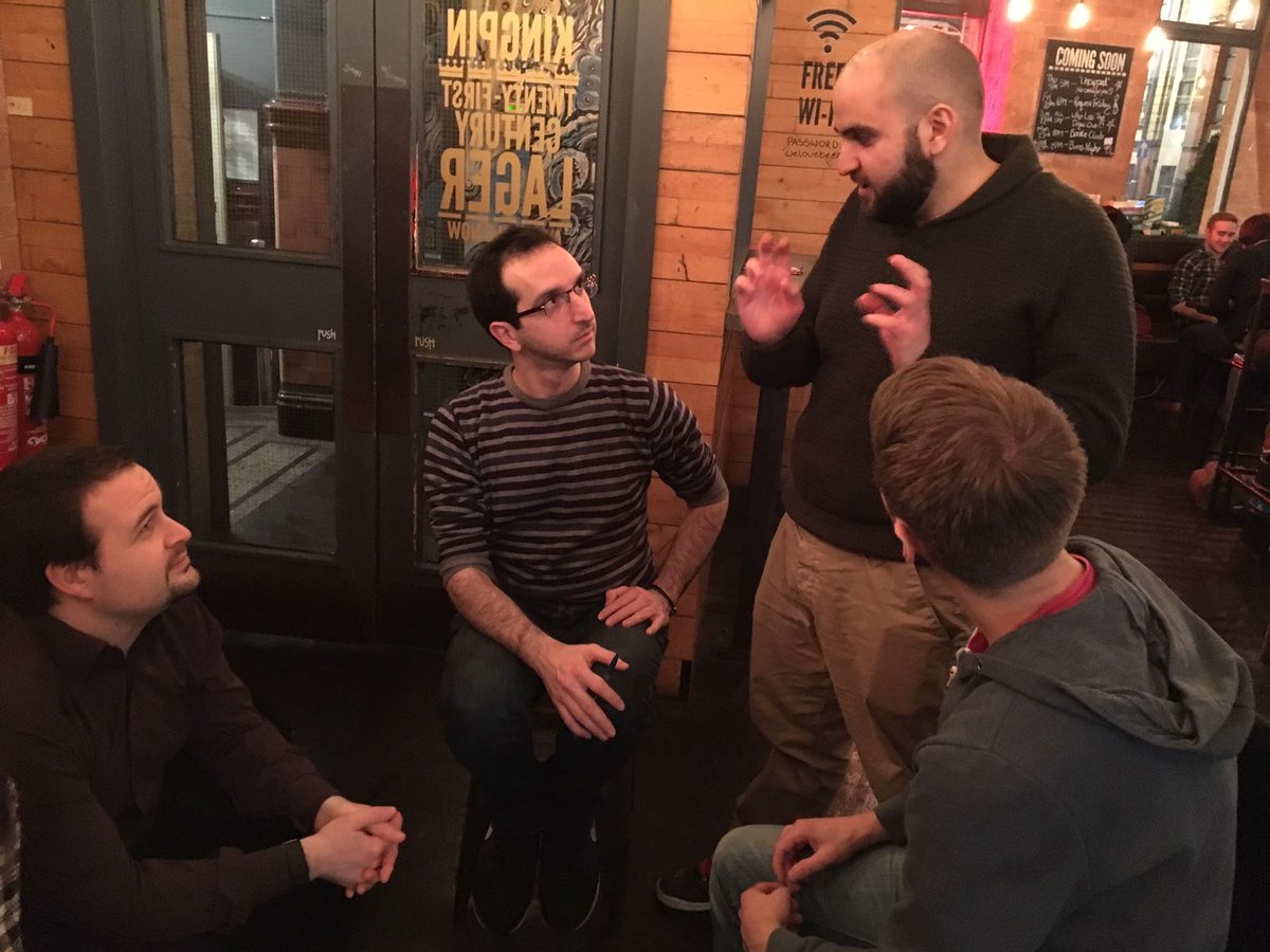 IdeasInPlay's tweet image. Photos from our #meetup January 2017 "Creating Worlds; Narrative in Games" #Nottingham #gamedesign #gamedevelopment