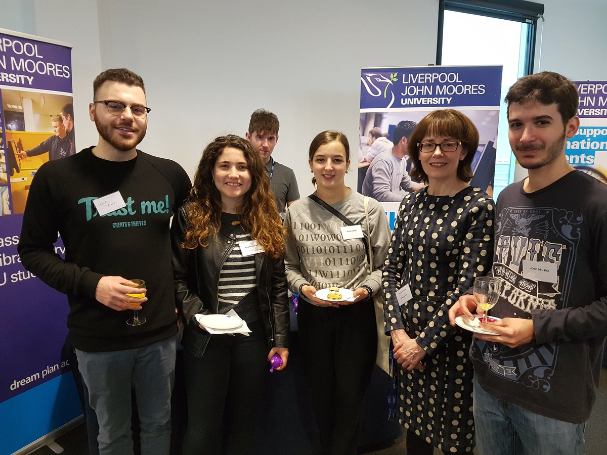dmc_burgess's tweet photo. An enjoyable event, nice to meet so many of our international students and offer support #ljmu #ljmulibrary https://t.co/ZRolVX80JW