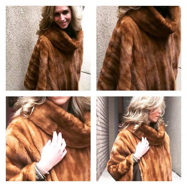 Pollackfashions's tweet photo. Whiskey Mink poncho...π #PollackFurs #FurFashion #OOTD #Mink #WhiskeyMink https://t.co/bkFgpwJZMc