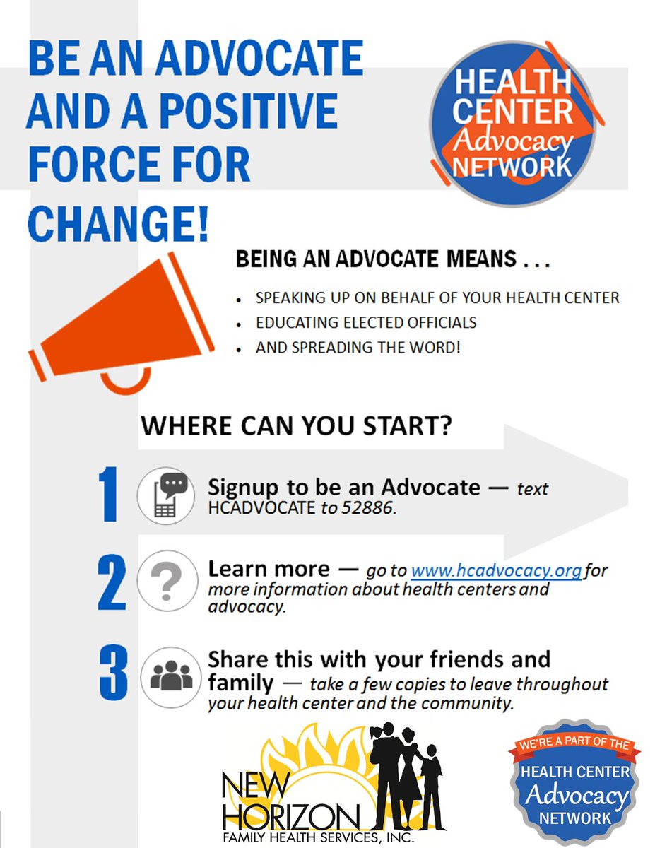 NewHorizonFHS's tweet photo. In 2015, #SCCHCs had a total of 364,466 patients and #NewHorizonFHS saw 23,173 of those!
Become and advocate! https://t.co/yI0zfQwLYR https://t.co/wfEnP765ho