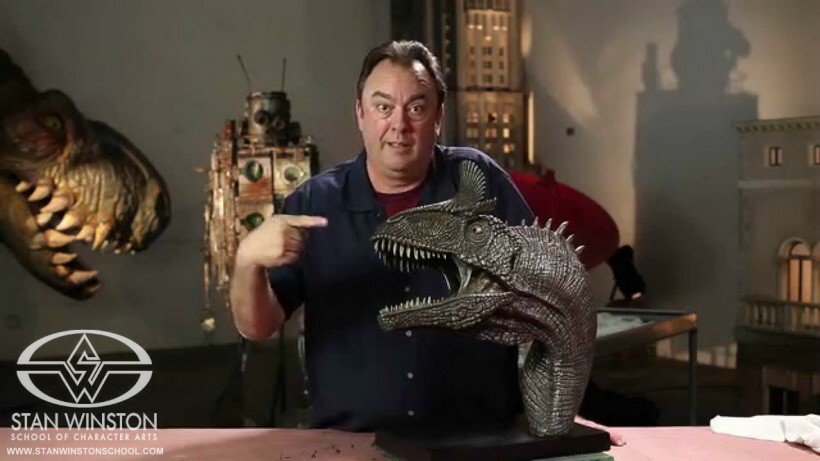 Learn how to sculpt a #Dinosaur bust with master sculptor and fine artist, Chris Darga - Part 1: bit.ly/DinosaurSculpt…