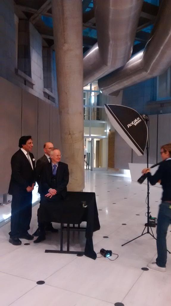VIBLifeSciences's tweet photo. Making of.... Picture of 3 happy people with a drive to launch VIB into next five years with great strategy for the future #ScienceMeetsLife https://t.co/DE5ge6J8mK