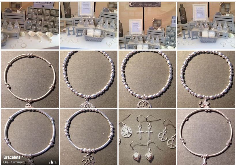 Heidi Lou Jewellery, (all locally made jewellery by Heidi herself), will be back at this months Wrexham Street Festival.