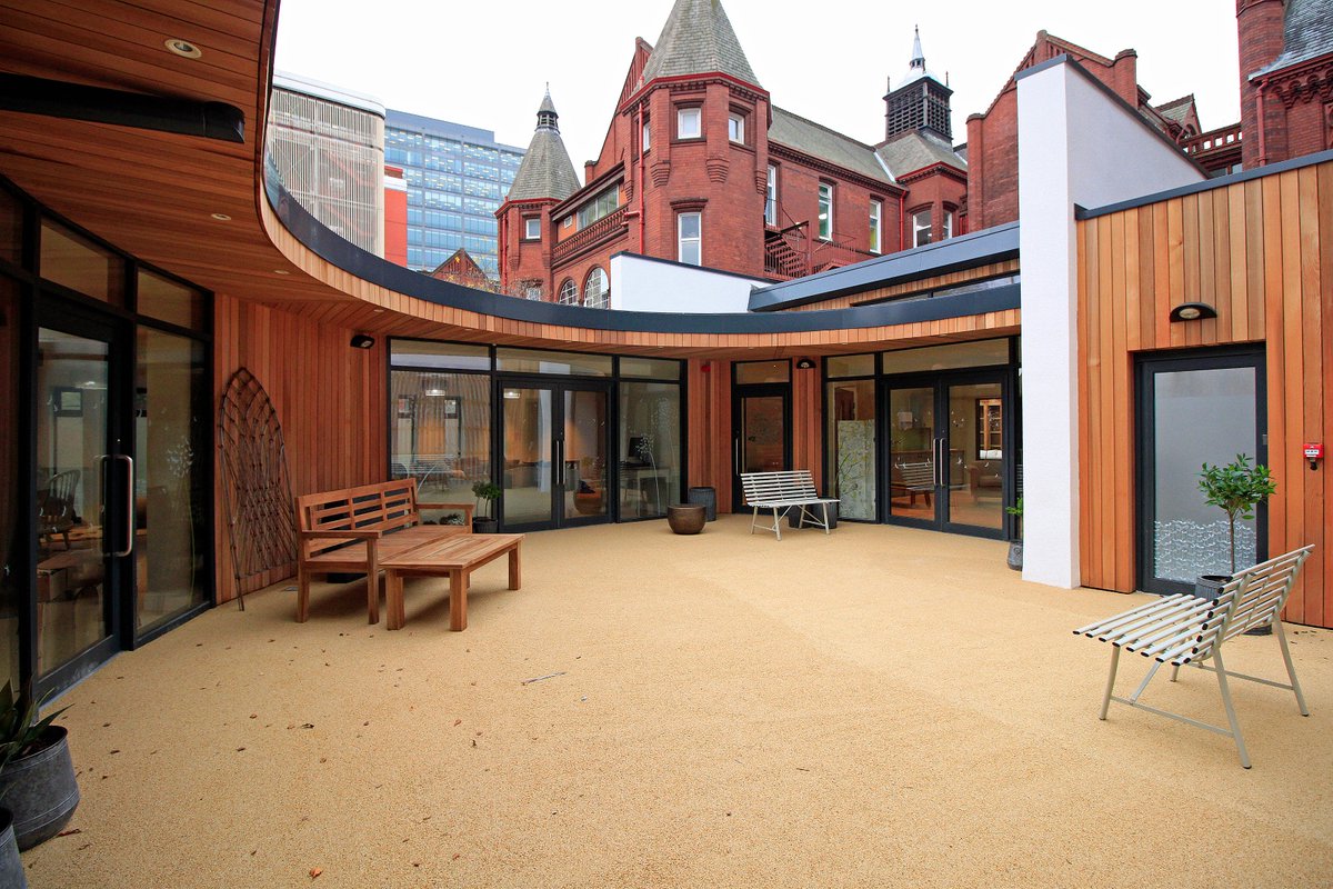 Wesleyan's tweet photo. Tomorrow sees the official opening of Magnolia House - an incredible space at @Bham_childrens to aid grieving families. #MagHouse2017 https://t.co/k3stWYGiM1