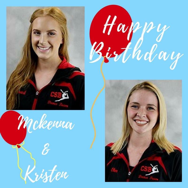 Happy birthday to our dancers born in February!