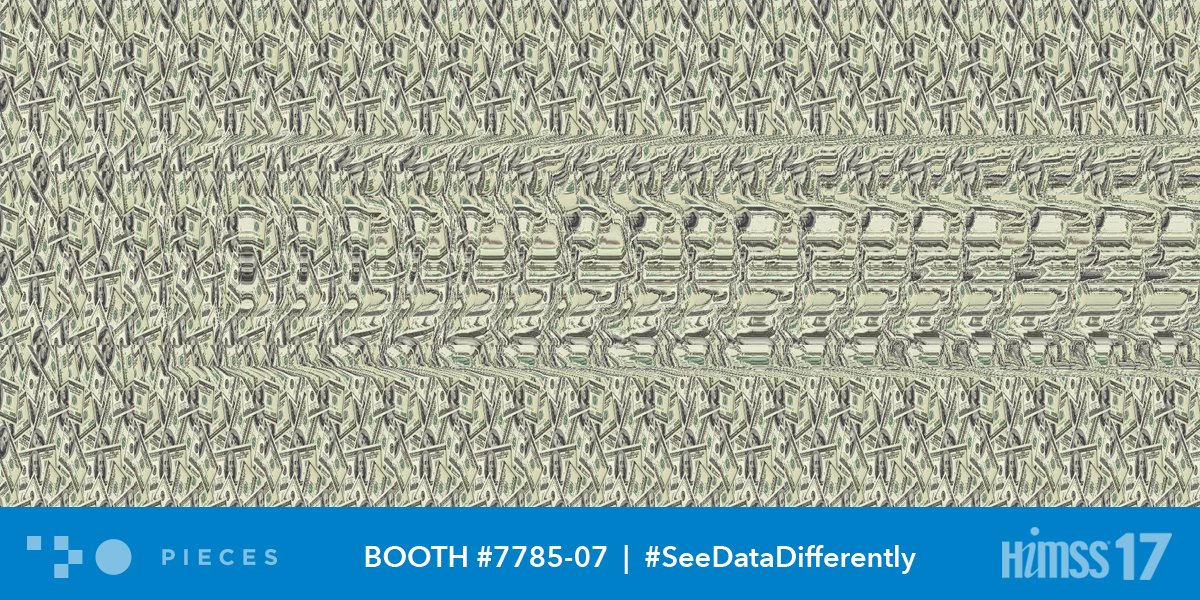 PiecesTech's tweet image. When was the last time you rocked the Magic Eye? You're welcome. #seedatadifferently #HIMSS17