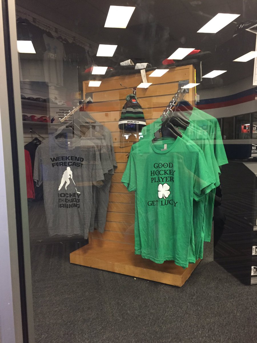 showathletics's tweet photo. Nice job on the newest shirt @hockeyservices #goodhockeyplayersgetlucky https://t.co/K91Z9TqmQp