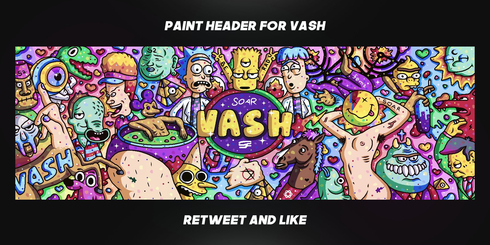 Trippy Weed Headers For Twitter