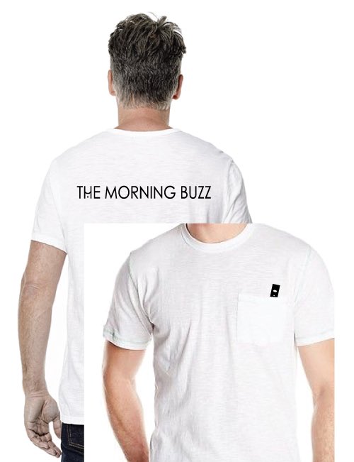 The Morning Buzz T-Shirts are for sale now!! Head over to themorningbuzz.bigcartel.com to pick one up!