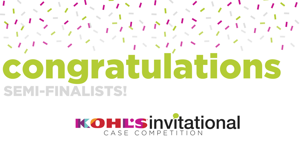 KohlsCampus's tweet photo. Congratulations to our 12 Semi-Finalist teams and THANK YOU to all teams who participated in #KICC17 https://t.co/7CFsguVYgp https://t.co/1iPOurz1PS