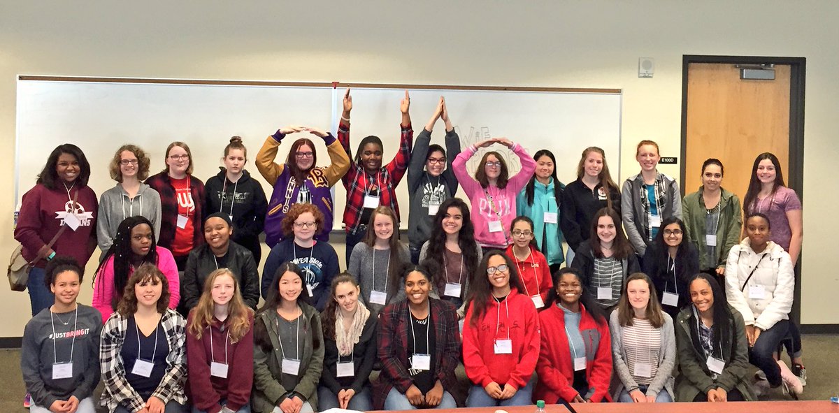 It was a fun day at OSU today!🌰❤#WiEEXPLORE2017 #nationalengineersweek