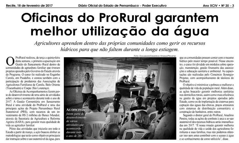 ProRuralPE's tweet photo. Oficinas do ProRural garantem melhor utilização da água https://t.co/fEZTLwBhVK #ProRural #SaneamentoRural https://t.co/VKZLsns1Ot