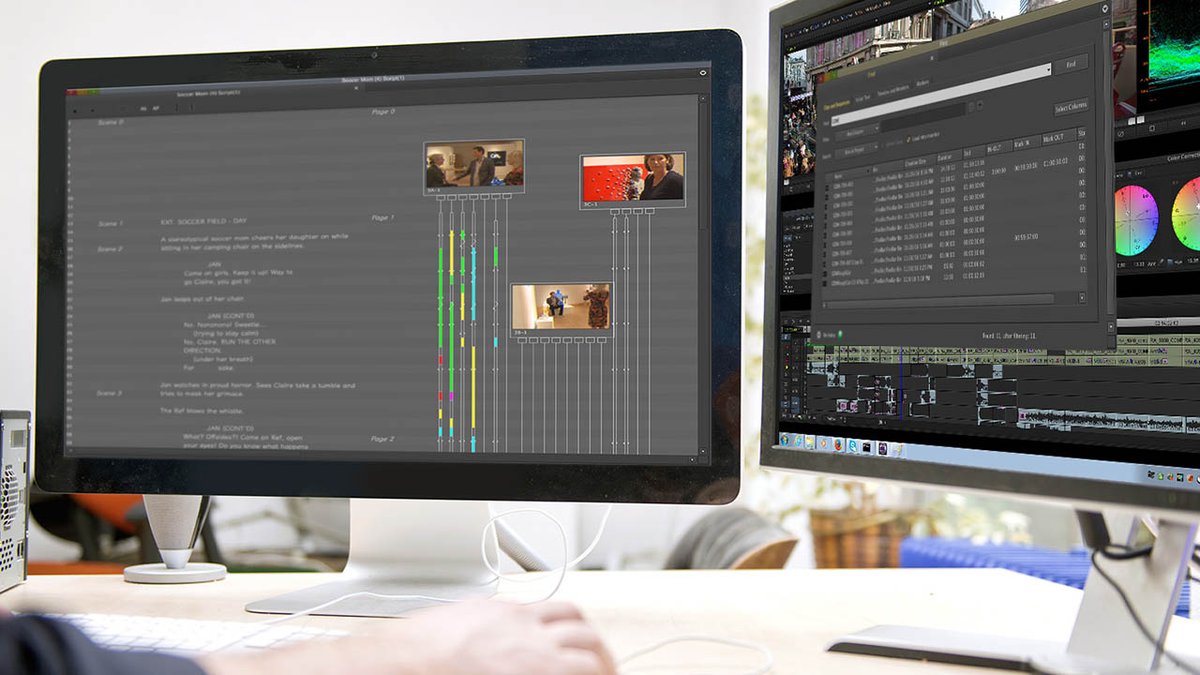 Avid's tweet image. Save time, money, and complete dialog-driven projects faster with #ScriptSync and #PhraseFind in @MediaComposer 8.8. avidbl.gs/mc-8-8