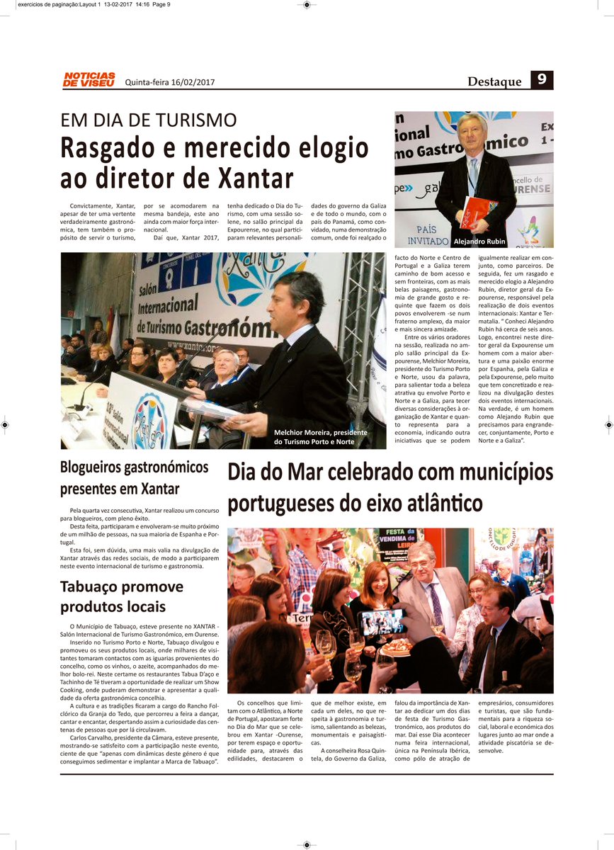XANTAREXPO's tweet photo. reportaje sobre #Xantar2017 publicado por Noticias de Viseu https://t.co/jB58FSN63P