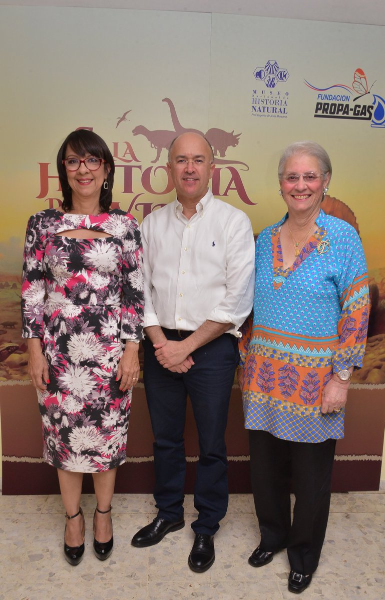 BUFEOCOM's tweet photo. Ministerio de Medio Ambiente y La Fundación Propagas inauguraron la Sala "Historia de la Vida". @PropaGasRD https://t.co/iimkDhKZCG https://t.co/7HQCeh75FP