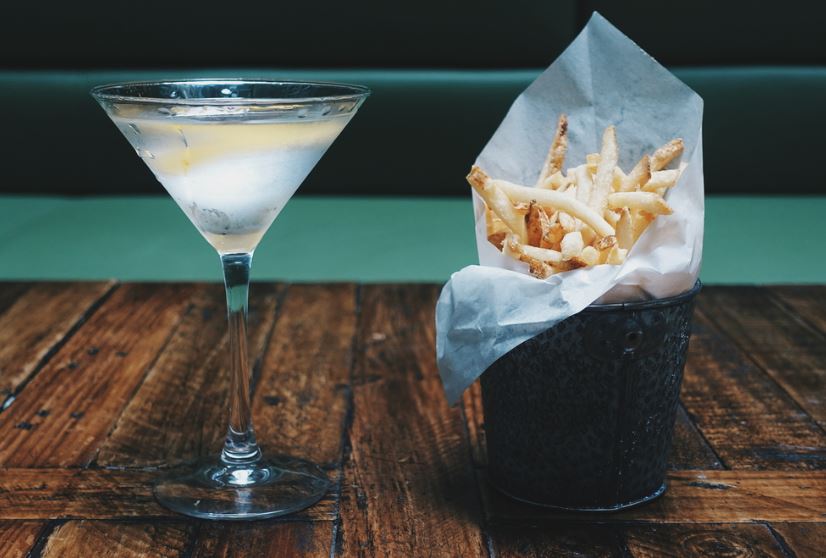 Grab a comp order of our infamous Truffle Fries with your cocktail order at The Martini Bar today with password DELISH. #MartiniMonday
