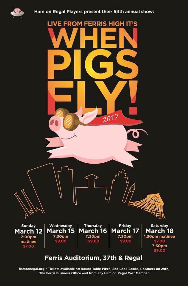 RtpSpokane's tweet photo. Tickets avail @ our S. Hill location!  Opening night is Mar 15th!  #pigsfly17 #hamonregal #rtpos https://t.co/P7rqYsAqaf
