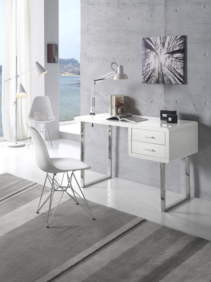 __Bennu's tweet photo. Escritorio DK 902.
Escritorio con cajones en color blanco.

Dimensiones: 120 x 55 x 76 cm.

#decoracion
#interiorismo https://t.co/boFg5dqpMF