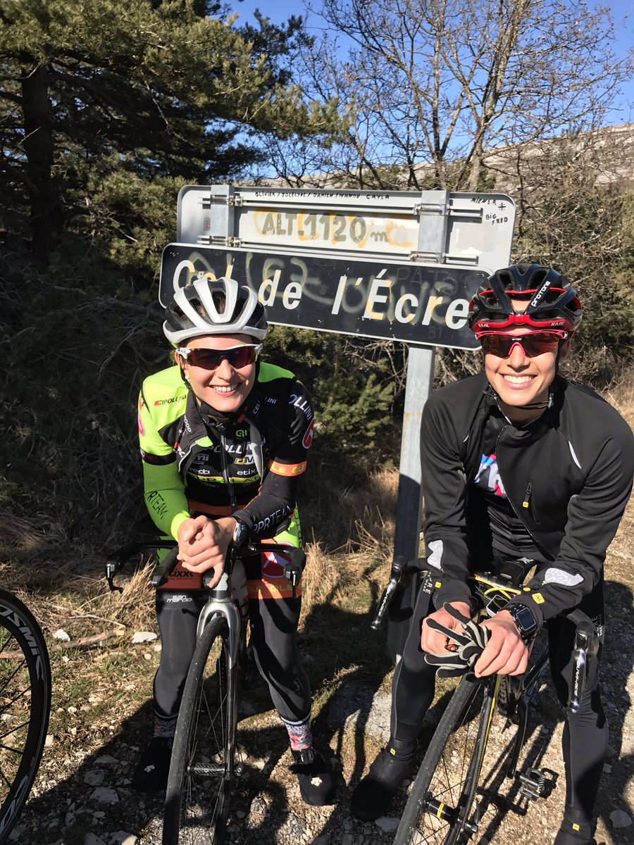 lolottemorel's tweet image. 1ère Reco Ironman de l'année ✅ et sous le soleil ! #ironman #girlspartner  @lookcycle @Mavic @Kask_cycling @GarminFrance #3erama #ASMonaco