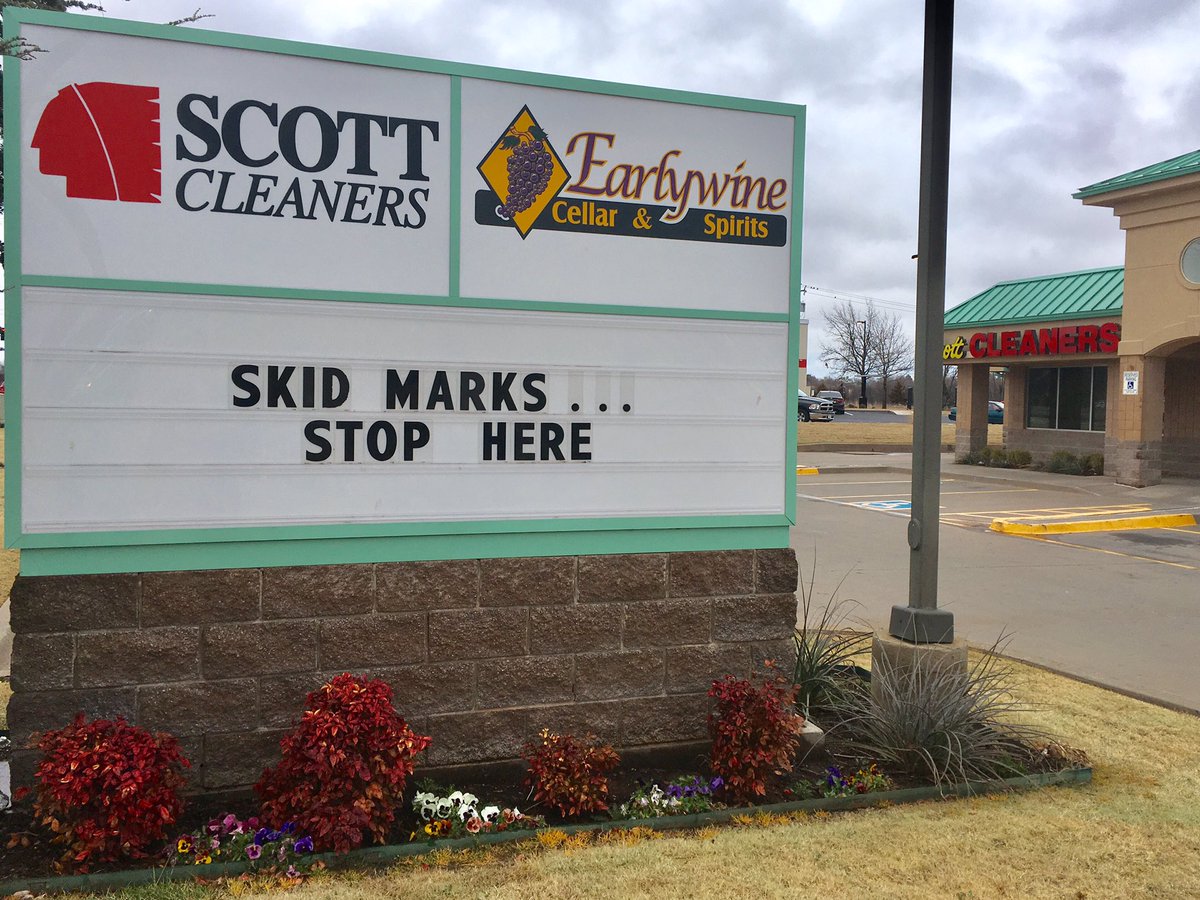 ScottCleaners's tweet image. Whoa, Whoa, Whoa pump the brakes! #okc #dryclean #humor #happymonday